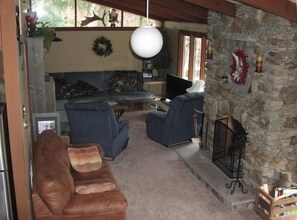 Open concept family room