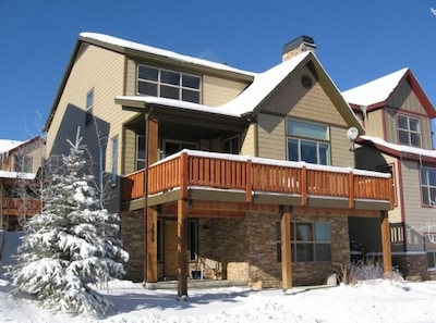 Winter Scenery awaits in this large 4 bedroom 4 bathroom home  