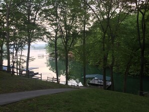 cart path and dock