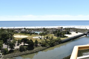 Oceanfront Balcony View