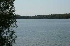 View of Stony Lake from the deck toward the West.