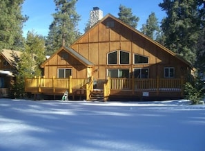 Big Bear's Best...Can You Say Snow Ball Fight? Your Own Backyard...