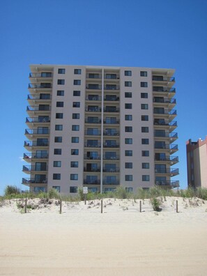 View of Towers from the beach