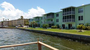 Fishing pier looking towards the condos.