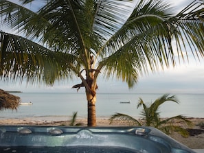 Relax in Kokomo's hot tub with a cocktail and this FABULOUS view!