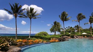 Ocean front pool