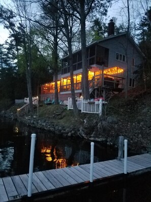 House from the water