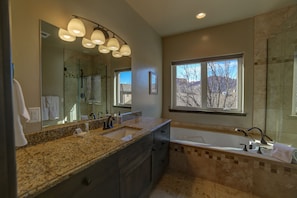 Upstairs Master Bathroom