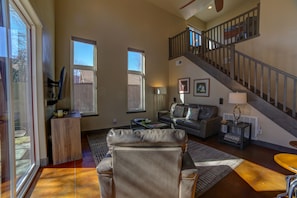 Living Area faces West and South