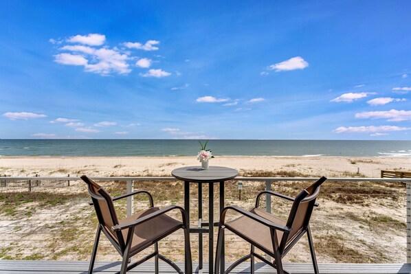 Balcony off living room. Unobstructed View! 
