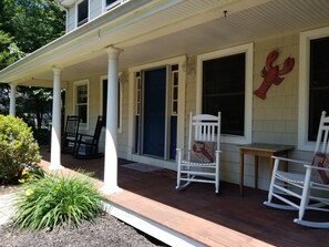 Enjoy the front deck