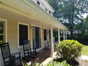 Enjoy the front deck
