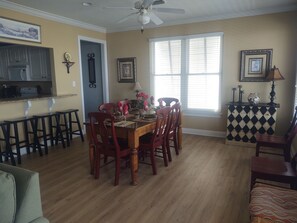 Large dining area