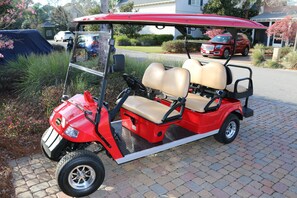 6 seat golf cart, 2018 model