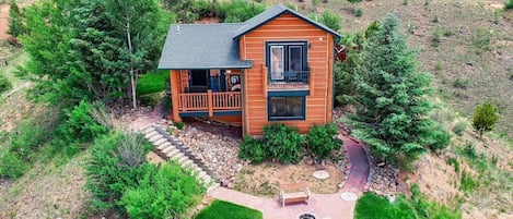 Drone View of Cabin