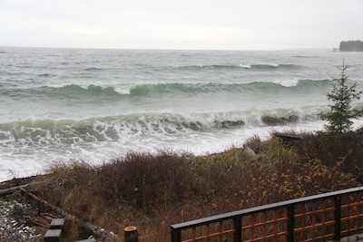 Walk-on Sandy Beach with Outstanding Ocean View,  Qualicum Bay