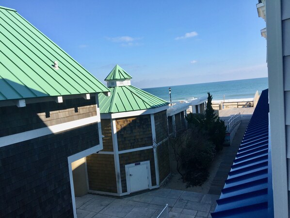 View from deck