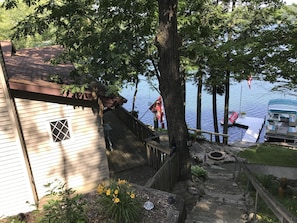 Stair Access to Lake