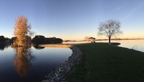 fall sunset