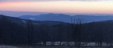 Blick von der Unterkunft