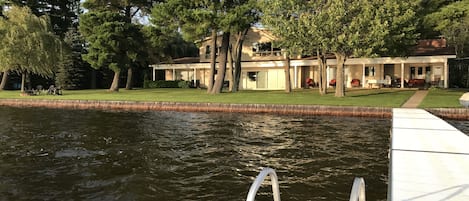 Lakefront features over 200 feet of waterfront.