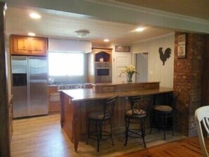 Dining area looking at kitchen
