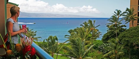 Picture yourself every morning enjoying this view from your private lanai.