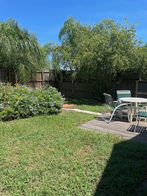 Back yard