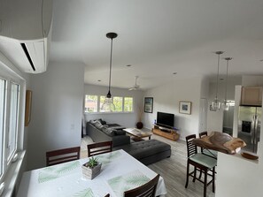 Living, Dining, Bar