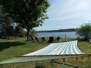 The hammock view
