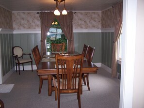 dining room seats 8