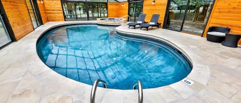 Welcome to your private heated indoor pool!
9174780901