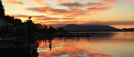 Sunset from my dock Aug 2018