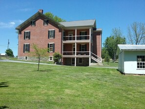 South view of house from picnic area.