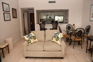 Living room and Dining area