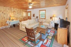 The main floor living room