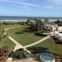 Grounds from balcony’s