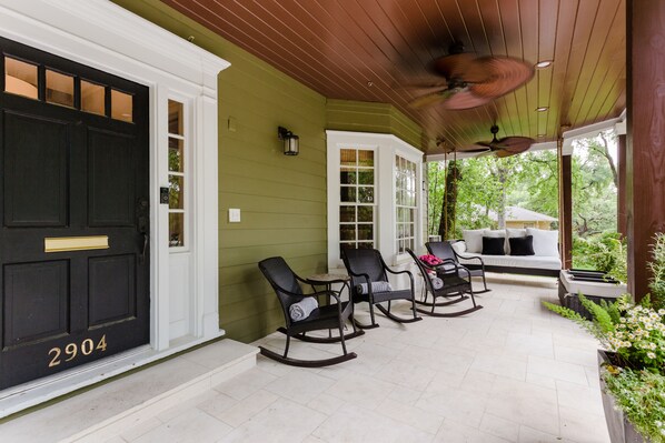 Front Porch Sitting Area