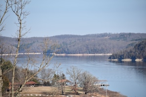 View of the lake