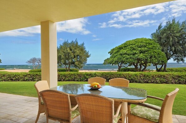 Lanai with amazing view