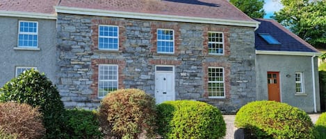 View of the house from the front garden