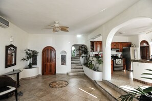 Open plan living area