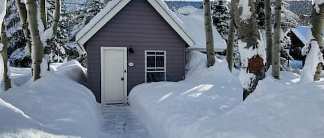 Gothic Cottage in Winter