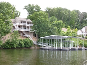 House from the water