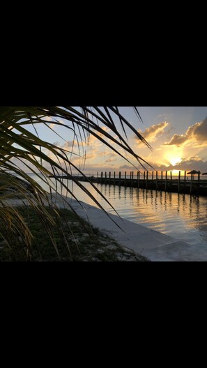 Sunsets don't get any better than this!
Just outside the backdoor.
