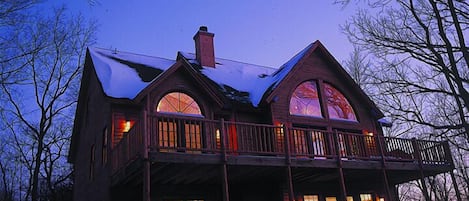 Exterior Back, Boulder Creek, Galena IL - Vacation Rental Home