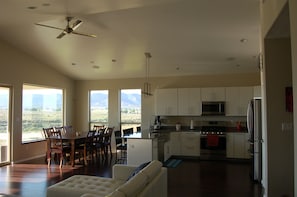Living space with views