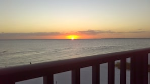 Sunset from the lanai.