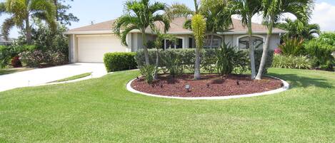 Beautifully landscaped private home