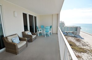 One of Largest Balconies on the Beach